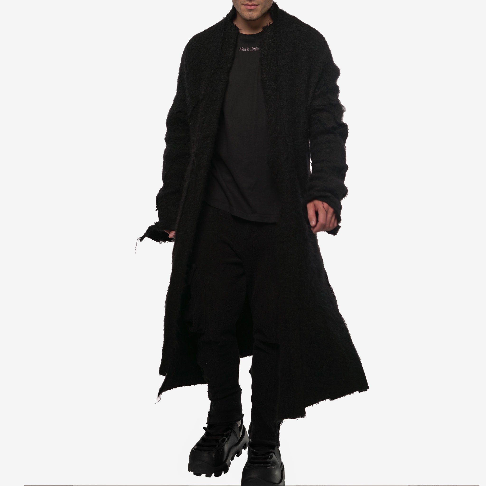 Load image into Gallery viewer, Boiled Patch Wool Coat