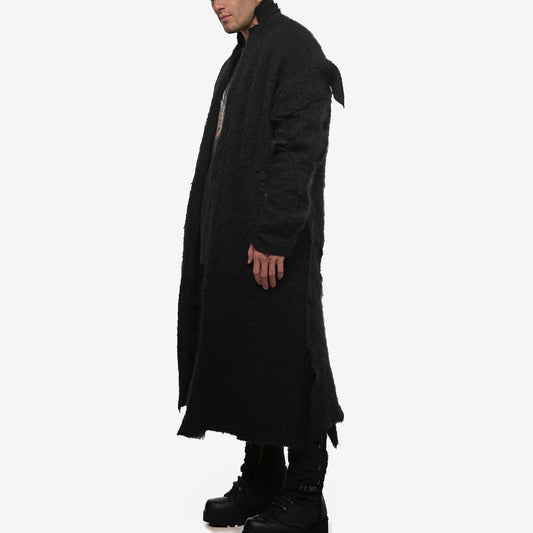 Boiled Patch Wool Coat