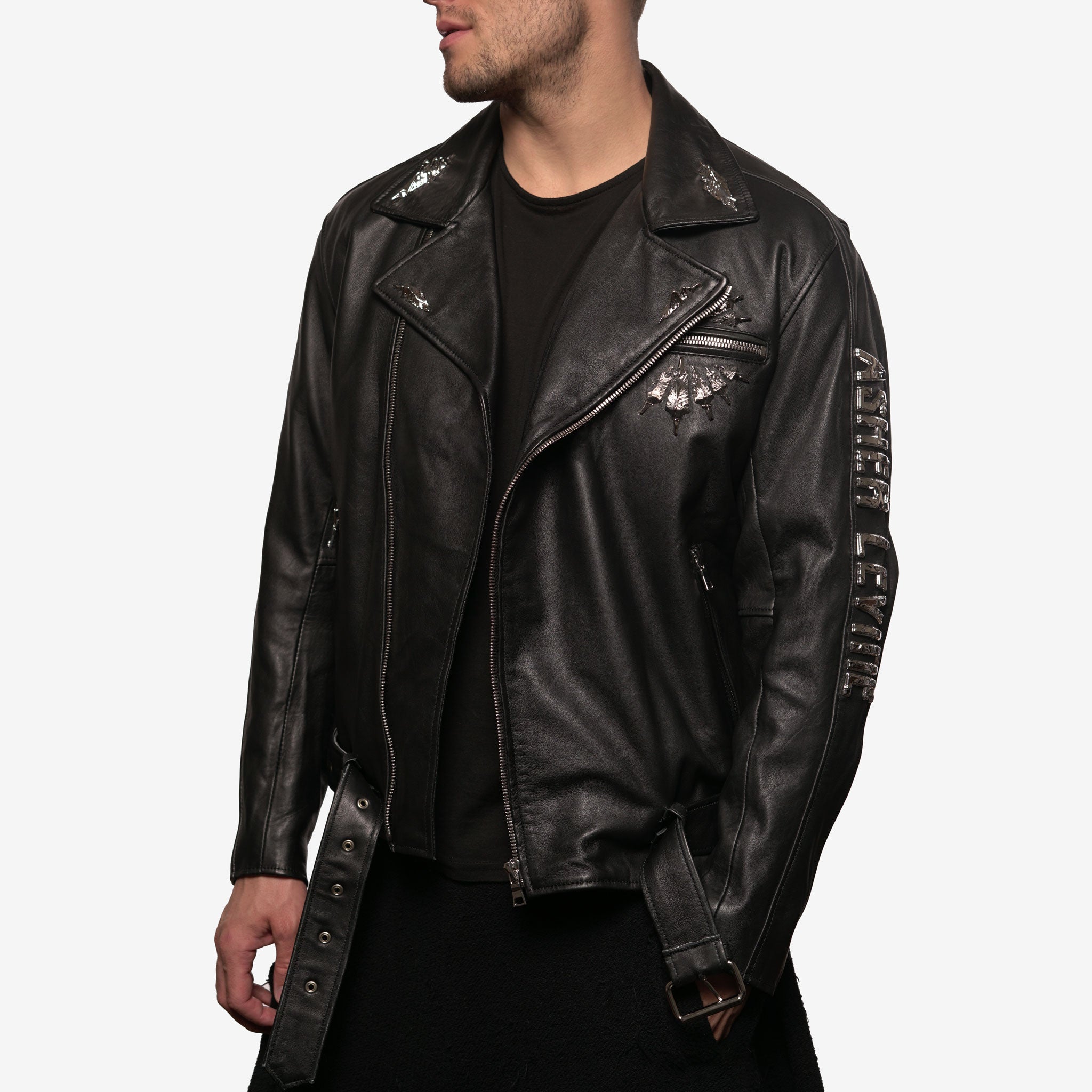 Load image into Gallery viewer, Raglan Max Biker Jacket