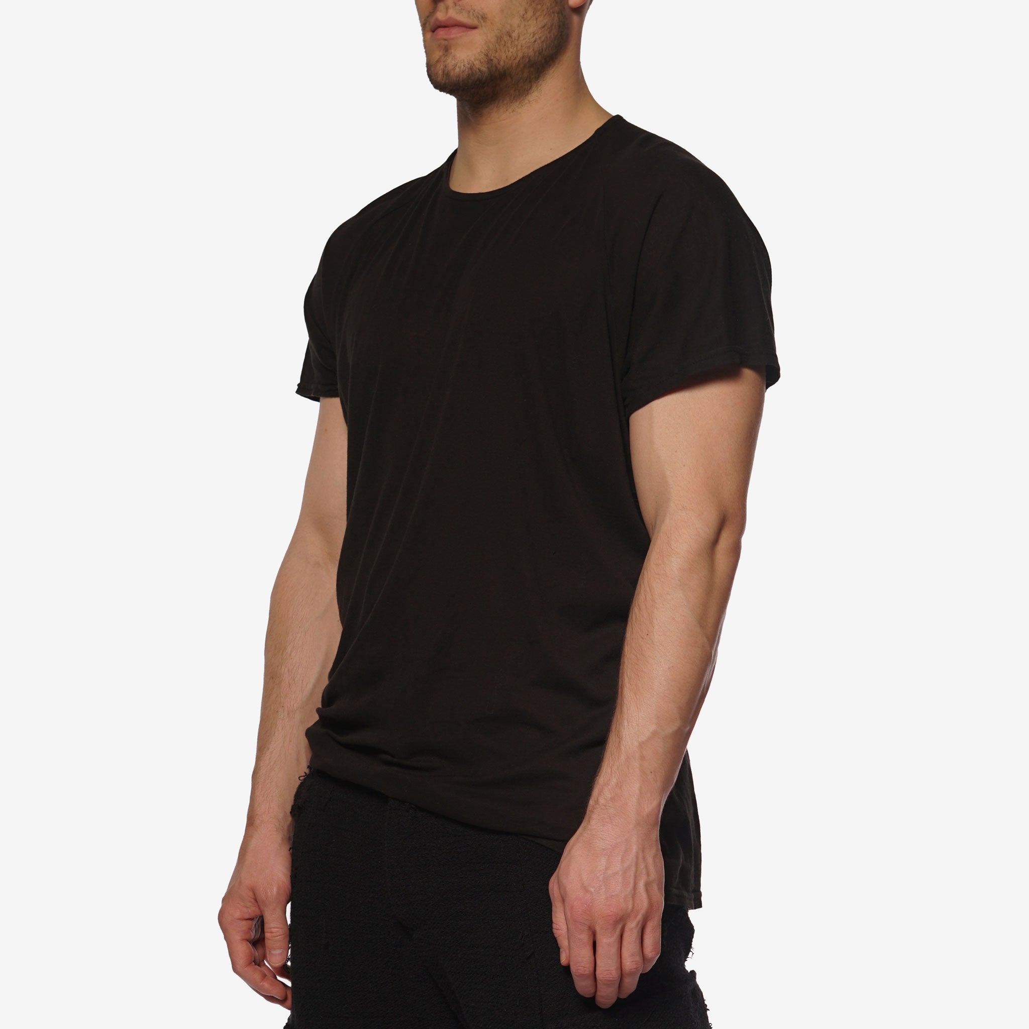 Load image into Gallery viewer, Raglan Shirt Black