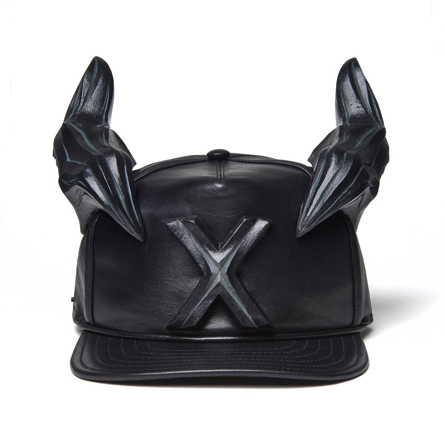 Leather X Hat