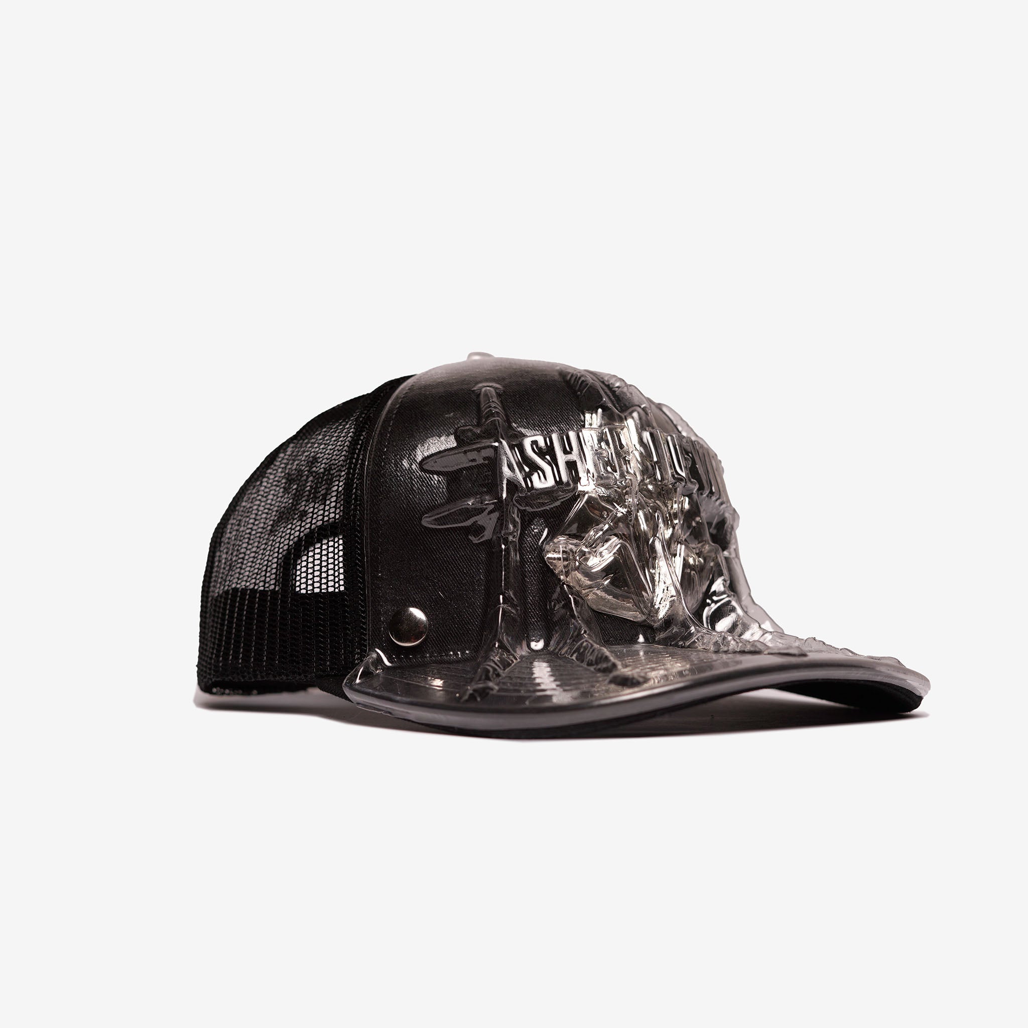 Load image into Gallery viewer, Terelli Trucker Black Silver