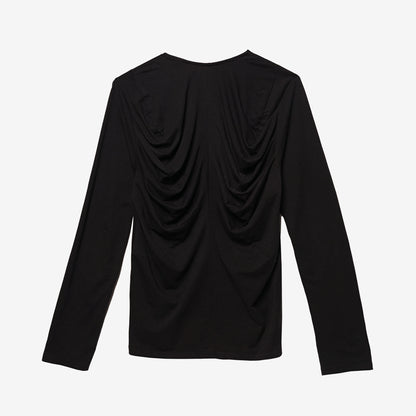 Drape Blade Shirt Black