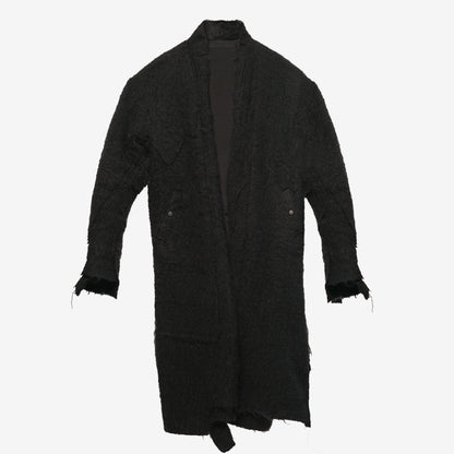 Boiled Patch Wool Coat