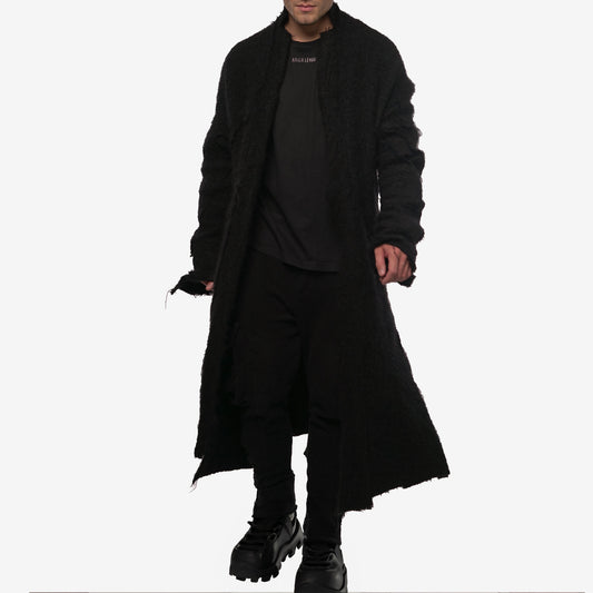 Boiled Patch Wool Coat